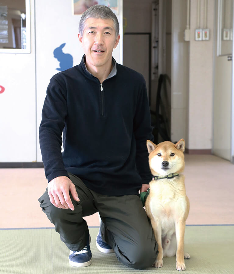 YIC京都ペット総合専門学校 ペット総合科 小泉先生