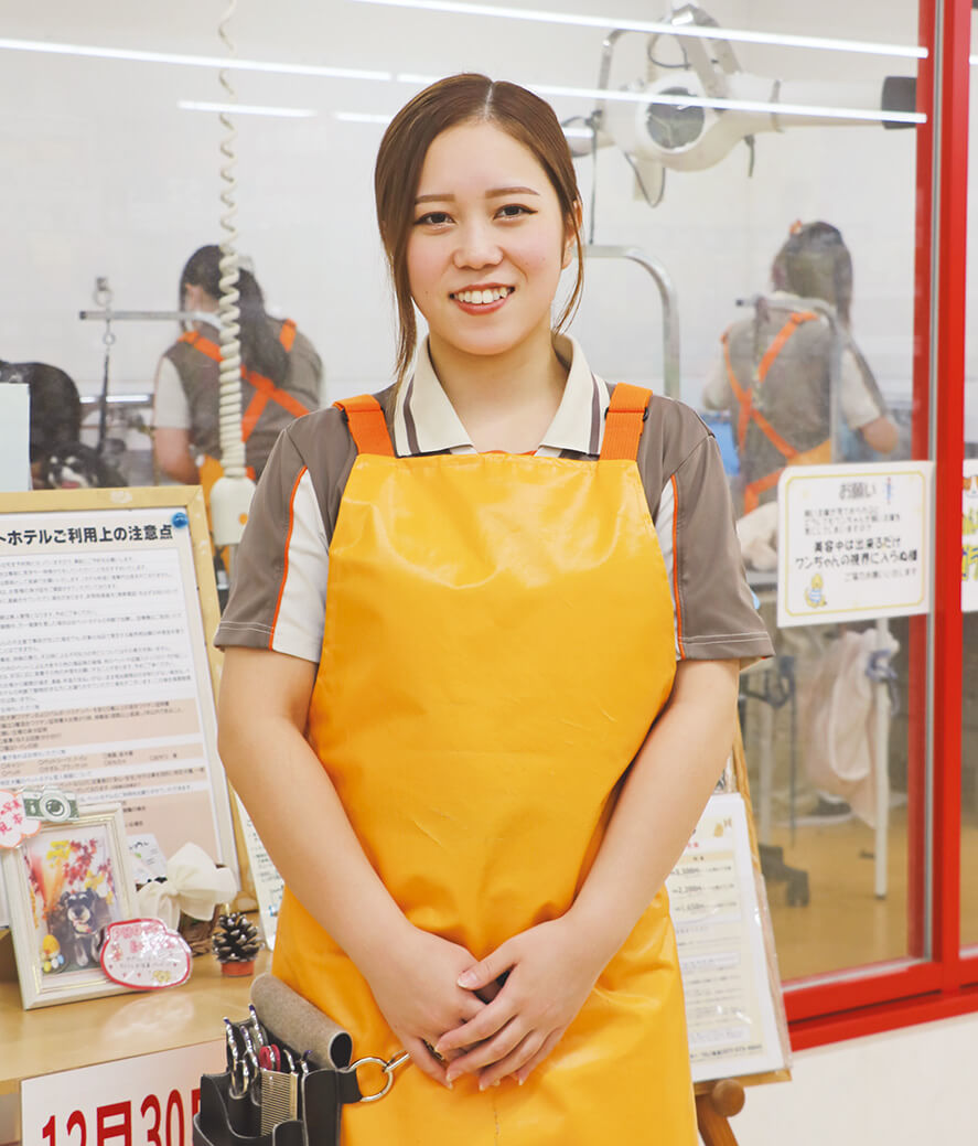 YIC京都ペット総合専門学校 ペット総合科 トリマーコース 卒業生